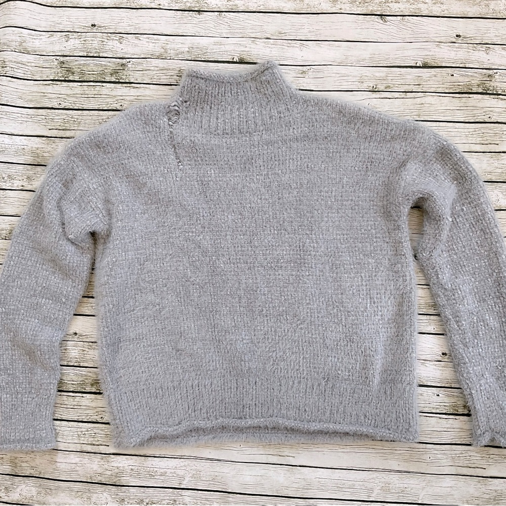 Rachel Zoe mock neck sweater large